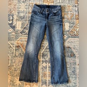 Buckle Black double button jeans